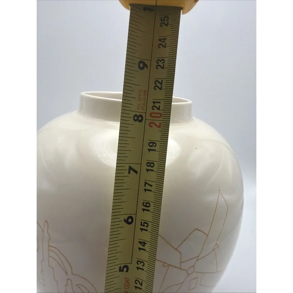 Wedgwood Clarice Cliff Bizarre Windmill Vase Rubin Collection England 8.5